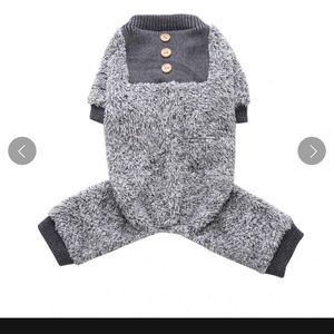 NWT Super Cute Fuzzy Dog Pajamas
